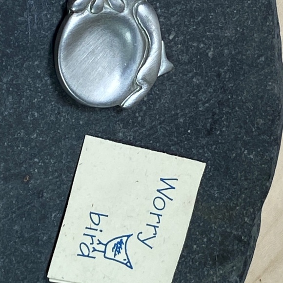 Pewter Worry Bird vintage - Picture 8 of 9